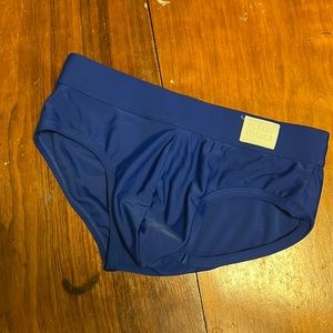 NWT Modus Vivendi Swim Brief blue size Small